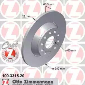 Zimmermann 100.3315.20 - Bremsscheibe (Nachtexpress)