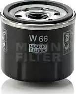 Mann-Filter W 66 - Ölfilter (Nachtexpress)