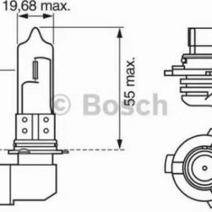 BOSCH 1 987 302 152 - Glühlampe, Fernscheinwerfer (Nachtexpress)