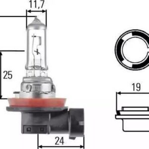 HELLA 8GH 008 358-121 - Glühlampe, Hauptscheinwerfer (Tagesbestellung)