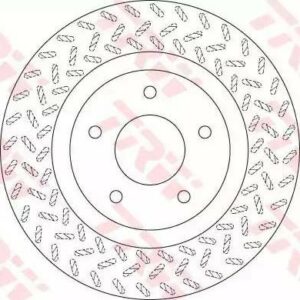 TRW DF6206 - Bremsscheibe (Nachtexpress)