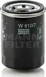 Mann-Filter W 610/7 - Ölfilter (Nachtexpress)