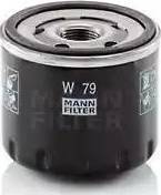 Mann-Filter W 79 - Ölfilter (Nachtexpress)