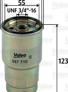 Valeo 587710 - Kraftstofffilter (Nachtexpress)