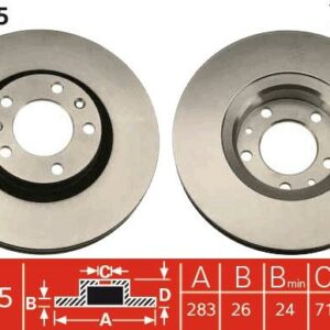 TRW DF1225 - Bremsscheibe (Nachtexpress)