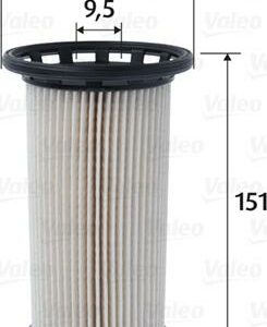 Valeo 587095 - Kraftstofffilter (Nachtexpress)