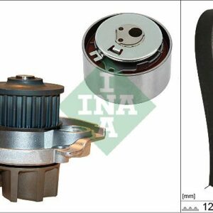 INA 530 0462 30 - Wasserpumpe + Zahnriemensatz (Nachtexpress)