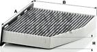 Mann-Filter CUK 2939/1 - Filter, Innenraumluft (Nachtexpress)