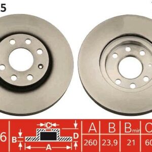 TRW DF4165 - Bremsscheibe (Nachtexpress)