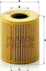 Mann-Filter HU 711/51 x - Ölfilter (Nachtexpress)