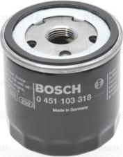BOSCH 0 451 103 318 - Ölfilter (Nachtexpress)