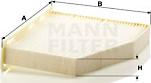 Mann-Filter CU 2939 - Filter, Innenraumluft (Nachtexpress)
