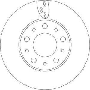 TRW DF6918S - Bremsscheibe (Nachtexpress)