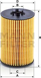 Mann-Filter HU 7020 z - Ölfilter (Nachtexpress)