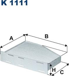 Filtron K1111 - Filter, Innenraumluft (Nachtexpress)