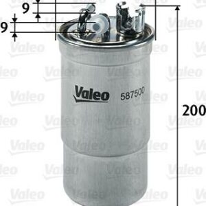 Valeo 587500 - Kraftstofffilter (Nachtexpress)