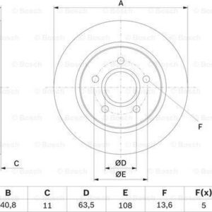 BOSCH 0 986 479 763 - Bremsscheibe (Nachtexpress)