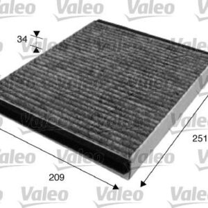 Valeo 715628 - Filter, Innenraumluft (Nachtexpress)
