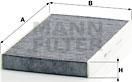 Mann-Filter CUK 2940 - Filter, Innenraumluft (Nachtexpress)