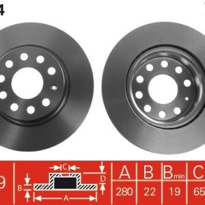 TRW DF4294 - Bremsscheibe (Nachtexpress)