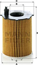 Mann-Filter HU 716/2 x - Ölfilter (Nachtexpress)