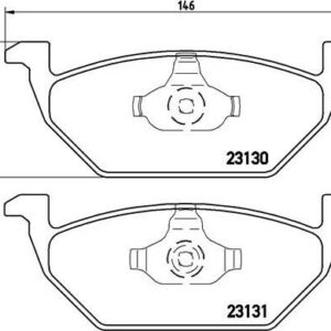 Brembo P 85 041 - Bremsbelagsatz, Scheibenbremse (Nachtexpress)