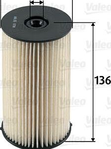 Valeo 587904 - Kraftstofffilter (Nachtexpress)