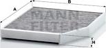 Mann-Filter CUK 29 007 - Filter, Innenraumluft (Nachtexpress)