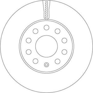 TRW DF6903S - Bremsscheibe (Nachtexpress)