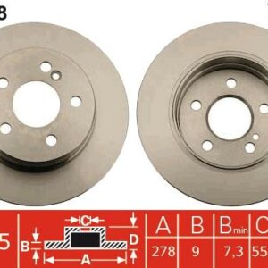 TRW DF4948 - Bremsscheibe (Nachtexpress)