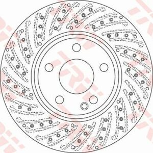 TRW DF6262S - Bremsscheibe (Nachtexpress)