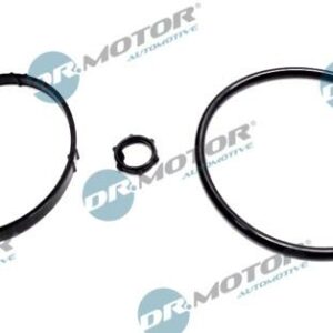 Dr.Motor Automotive DRM0293S - Dichtungssatz, Ölkühler (Nachtexpress)