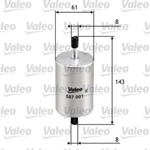Valeo 587001 - Ölfilter (Nachtexpress)