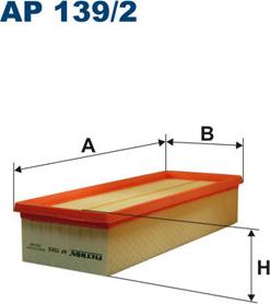 Filtron AP139/2 - Luftfilter (Nachtexpress)