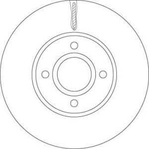 TRW DF6898 - Bremsscheibe (Nachtexpress)