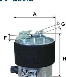 Filtron PP857/5 - Kraftstofffilter (Nachtexpress)