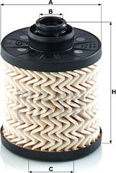 Mann-Filter PU 7010 z - Kraftstofffilter (Nachtexpress)