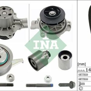 INA 530 0699 31 - Wasserpumpe + Zahnriemensatz (Nachtexpress)