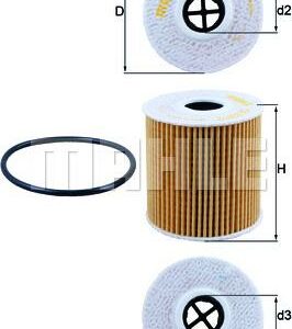 KNECHT OX 339/2D - Ölfilter (Nachtexpress)