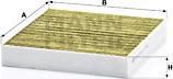 Mann-Filter FP 2559 - Filter, Innenraumluft (Nachtexpress)