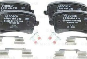 BOSCH 0 986 494 733 - Bremsbelagsatz, Scheibenbremse (Nachtexpress)