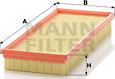 Mann-Filter C 3474 - Luftfilter (Nachtexpress)