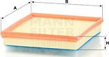 Mann-Filter C 24 017 - Luftfilter (Nachtexpress)