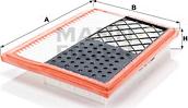 Mann-Filter C 25 004 - Luftfilter (Nachtexpress)