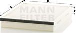 Mann-Filter CU 25 007 - Filter, Innenraumluft (Nachtexpress)