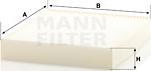 Mann-Filter CU 28 009 - Filter, Innenraumluft (Nachtexpress)