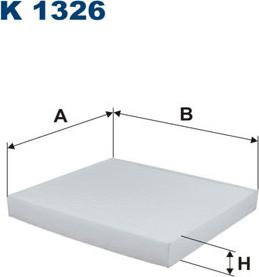 Filtron K1326 - Filter, Innenraumluft (Nachtexpress)