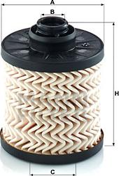Mann-Filter PU 7011 z - Kraftstofffilter (Nachtexpress)