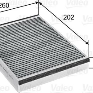 Valeo 715757 - Filter, Innenraumluft (Nachtexpress)