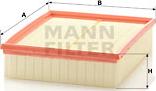Mann-Filter C 26 168 - Luftfilter (Nachtexpress)